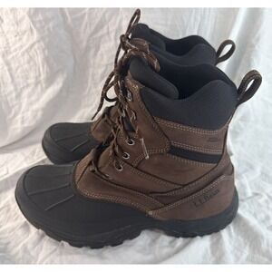 LL Bean Storm Chaser Tek 2.5 Mens 11 Boots Brown Leather Duck Hunting Snow Storm